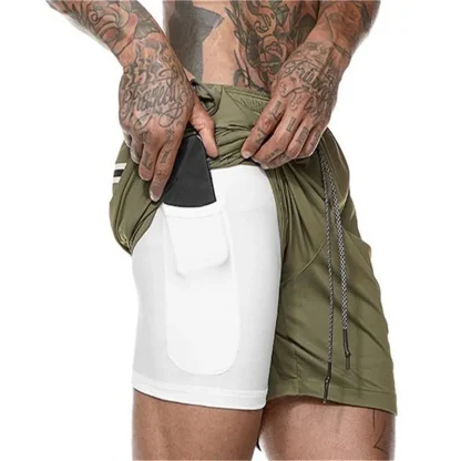 Running Shorts with Phone Pocket