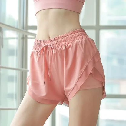 Pink Running Shorts